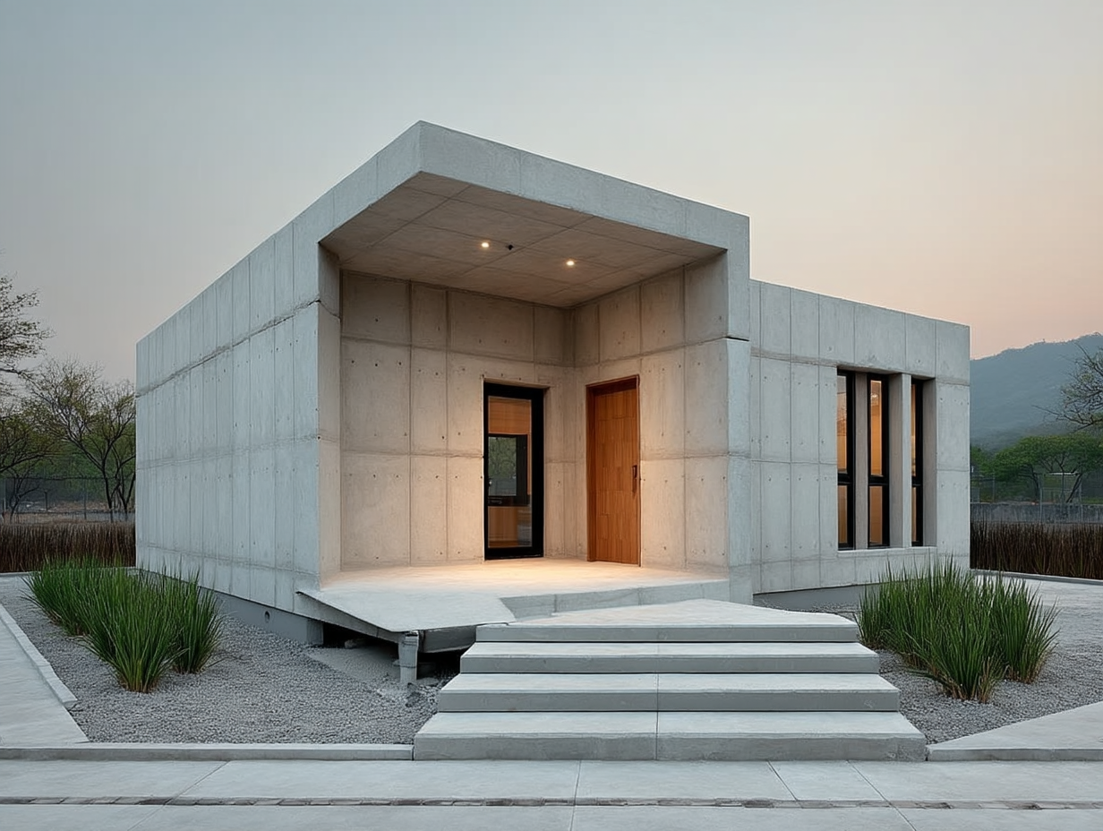 Second Completed Mountain Home